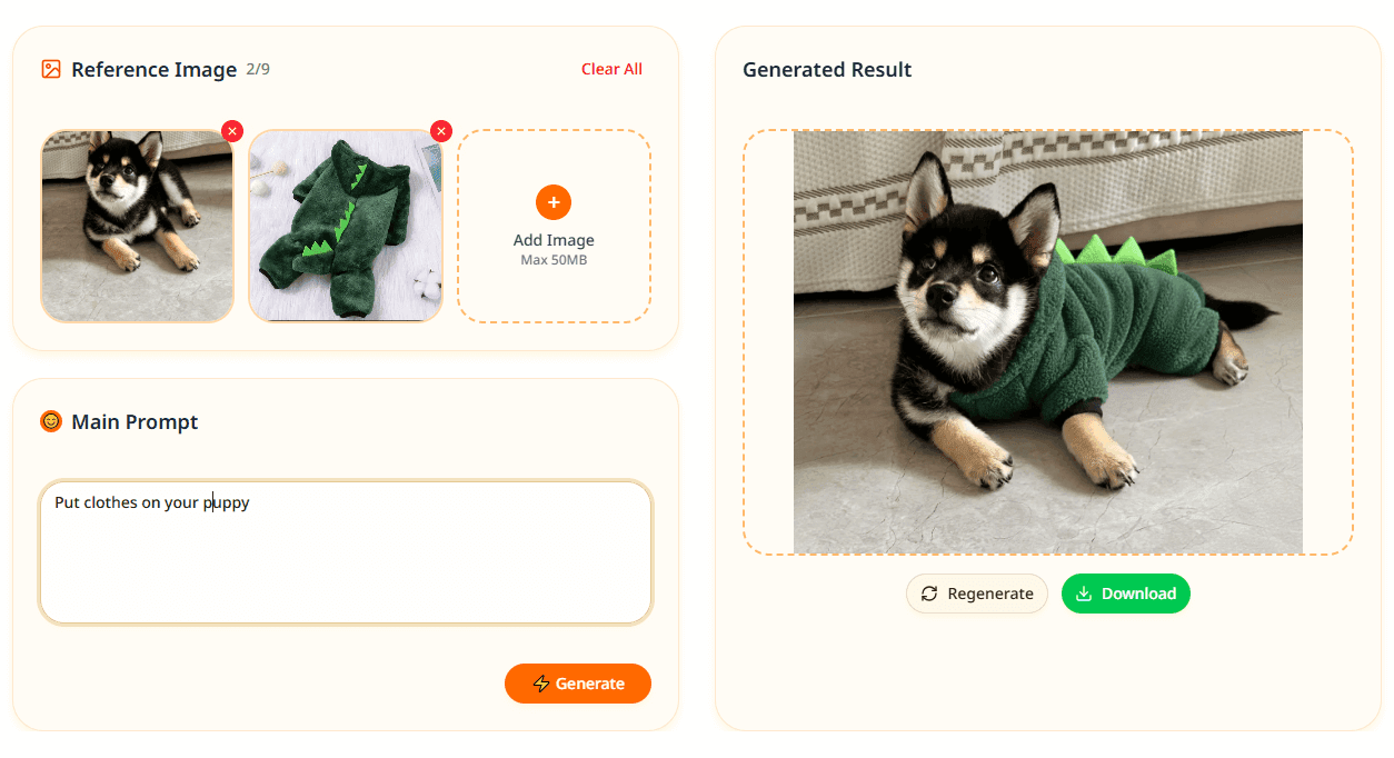 Nano Banana Multi-Image Editing and Clothing Change Features